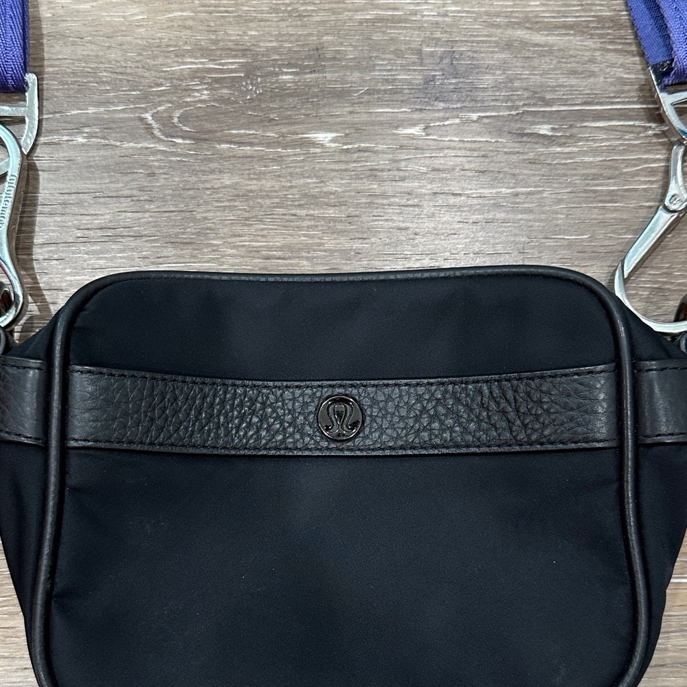 Like New! lululemon Now and Always Black Crossbody with Three Straps! - Picture 4 of 12